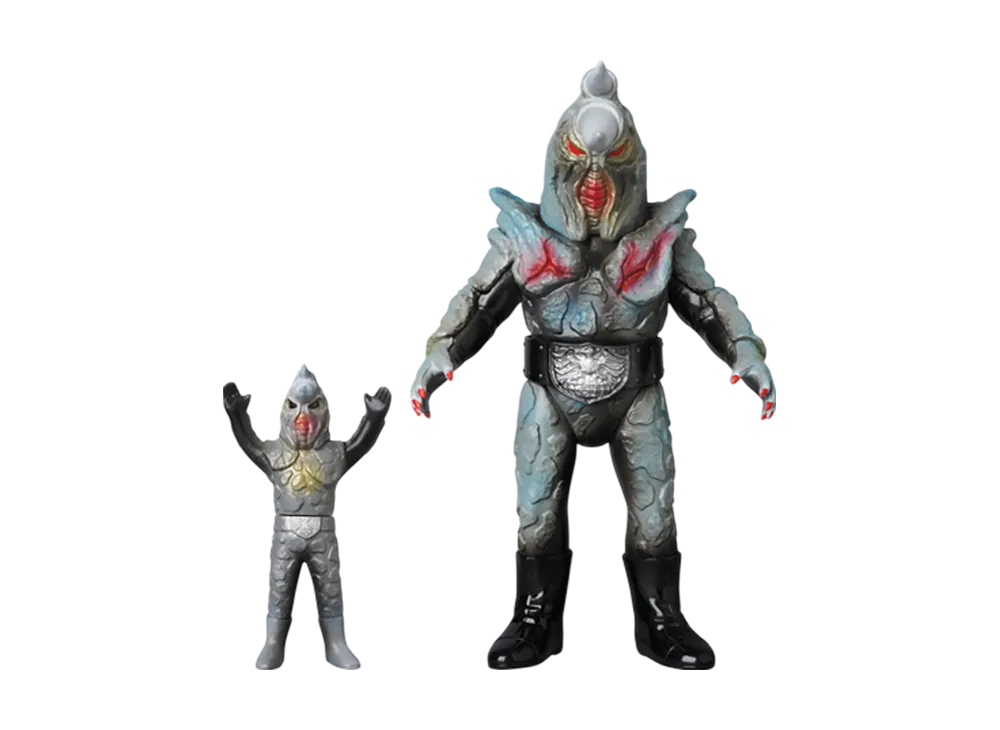 MEDICOM TOY "Toei Retro Sofvi Collection" -Masked Rider- Saigang (New Color) & Mini Saigang (Mini Soft Vinyl) (Wonder Festival Commemorative Model)