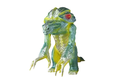 MEDICOM TOY / Marmit "GODZILLA VINYL WARS EX" Olga (From Godzilla 2000 Millennium)