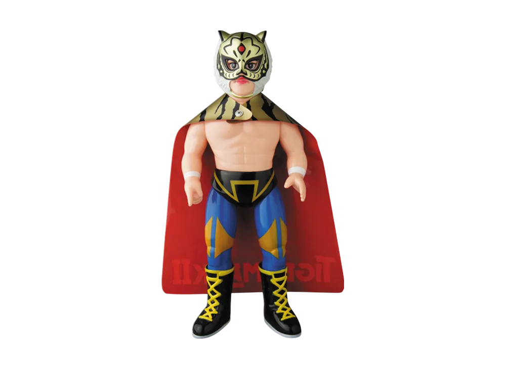 MEDICOM TOY "Sofvi Fighting Series" The First Tiger Mask (Gold Version)