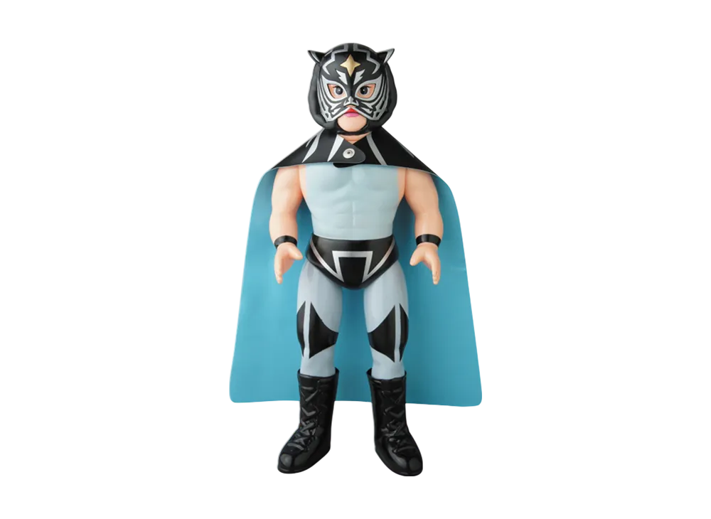 MEDICOM TOY "Sofvi Fighting Series" First Generation Black Tiger (Mid-Term Version)