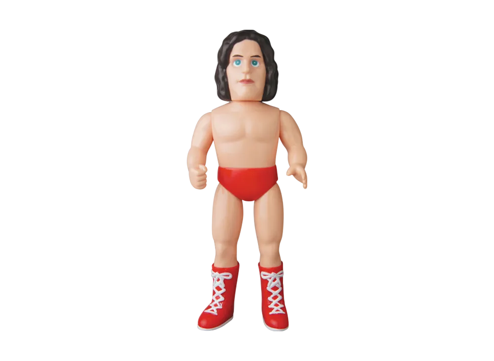 MEDICOM TOY "Sofvi Fighting Series" Andre The Giant (Early Red Version)