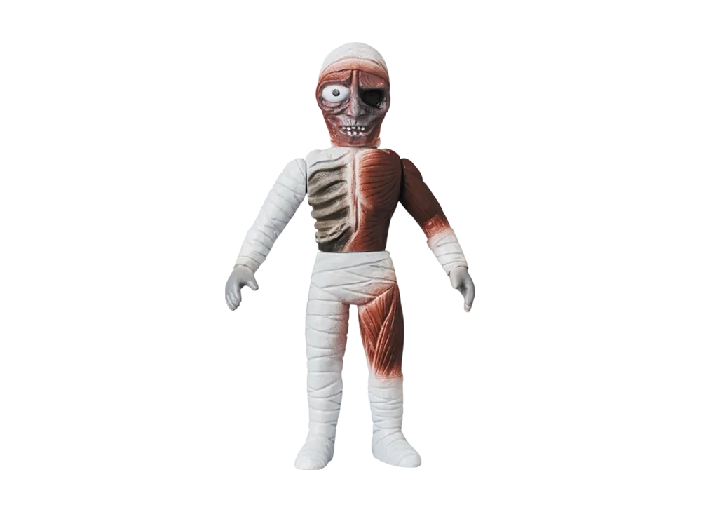 MEDICOM TOY "Toei Retro Sofvi Collection M" -Super Barom 1- Mummy Game Middle Size