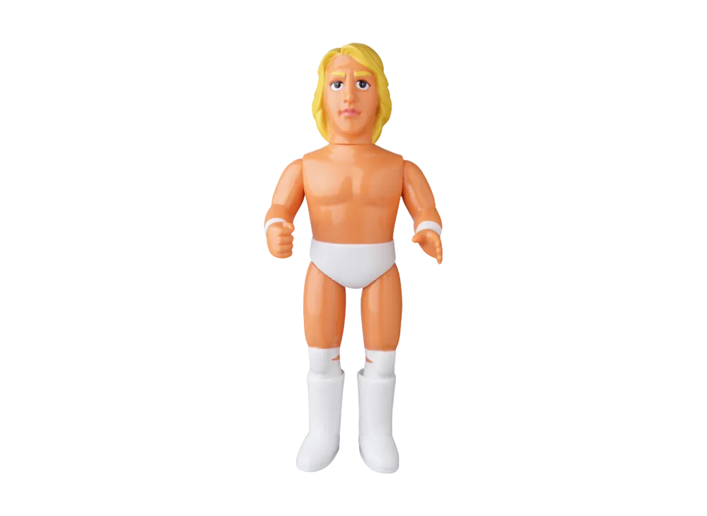 MEDICOM TOY "Sofvi Fighting Series" Soft Vinyl Yoshihiro Takayama (White Tights Version)