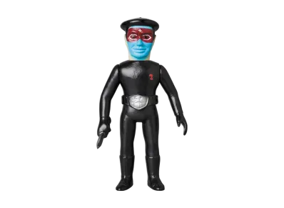 MEDICOM TOY "Toei Retro Sofvi Collection M" -Masked Rider- Shocker Combatant (Black/Cobra Man Edition) Middle Size