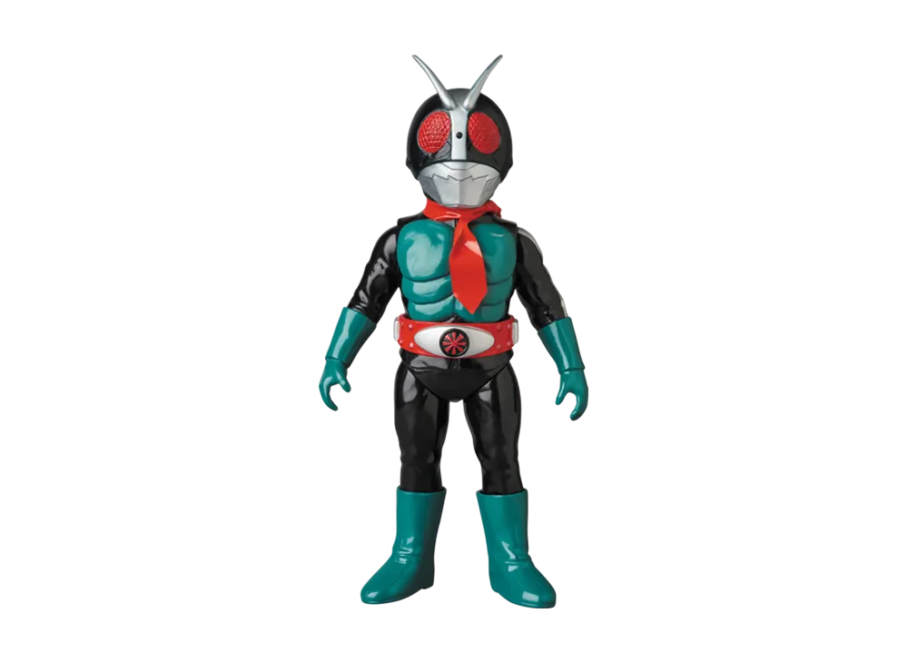 仮面ライダー旧2号　一文字隼人ヘッド　未開封新品　東映レトロソフビメディコムトイ 仮面ライダー旧2号 一文字隼人ヘッド 未開封新品 東映レトロ