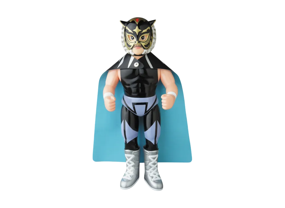 MEDICOM TOY "Sofvi Fighting Series" First Generation Black Tiger (Late Version)