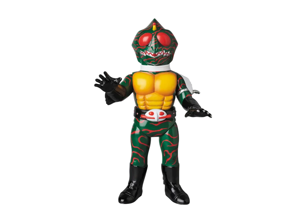 メディコムトイ 東映レトロソフビコレクション 仮面ライダーアマゾン オープニング MEDICOM TOY - 仮面ライダーアマゾン（オープニング版）（仮面