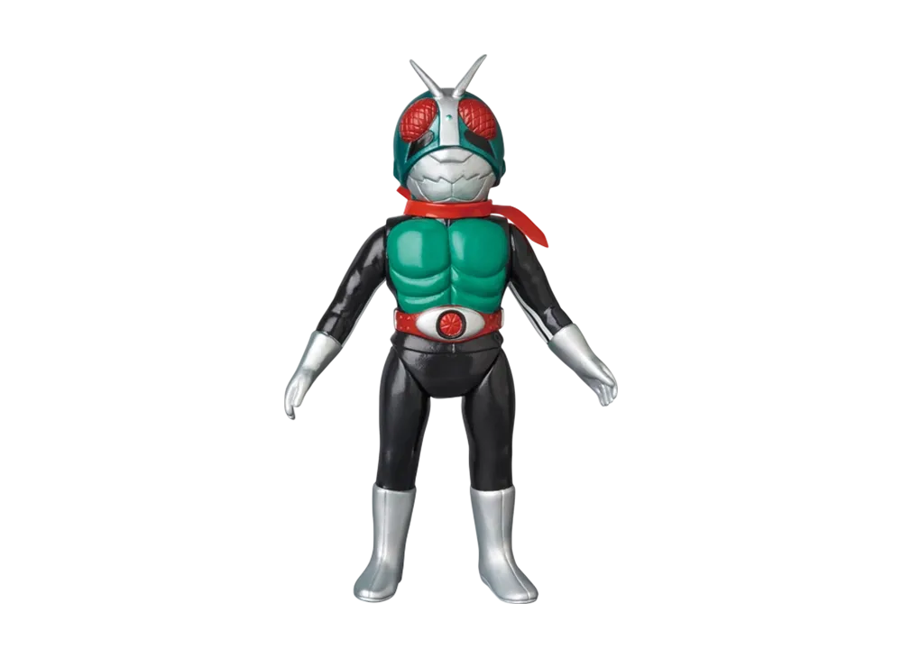 MEDICOM TOY "Toei Retro Sofvi Collection M" -Masked Rider- Kamen Rider New No. 1 Middle Size