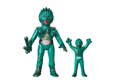 MEDICOM TOY "Toei Retro Sofvi Collection" -Masked Rider- Sabotegron (Counterattack Version With Cactus Bomb) & Sabotegron (Mini Soft Vinyl) (Wonder Festival Commemorative Model)