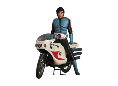 MEDICOM TOY "RAH" No.782 -Masked Rider- Kamen Rider Old No.1 & Cyclone Ultimate Edition Set