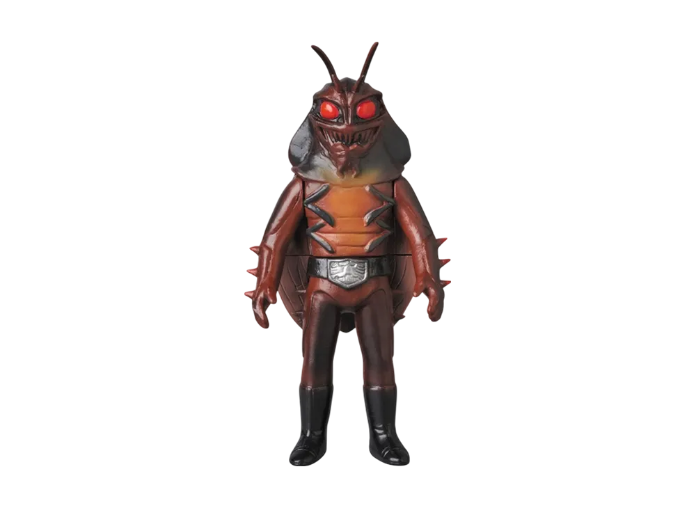 MEDICOM TOY "Toei Retro Sofvi Collection M" -Masked Rider- Cockroach Man Middle Size