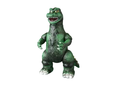 MEDICOM TOY / Sofvi Life "GODZILLA VINYL WARS EX" Giant Pretty Godzilla (Green)