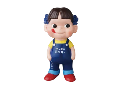 MEDICOM TOY "Fujiya Sofvi Collection" Peko-Chan (Blue Overalls)