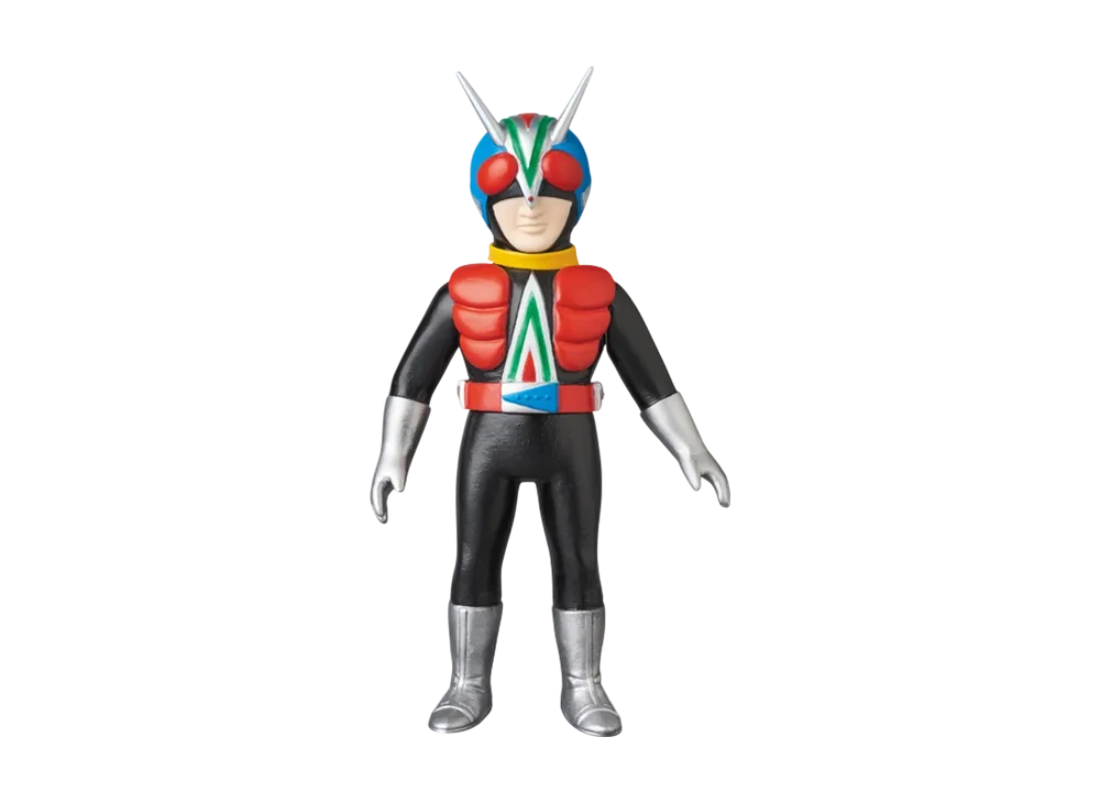 MEDICOM TOY "Toei Retro Sofvi Collection M" -Kamen Rider V3- Riderman Middle Size (Wonder Festival Commemorative Model)