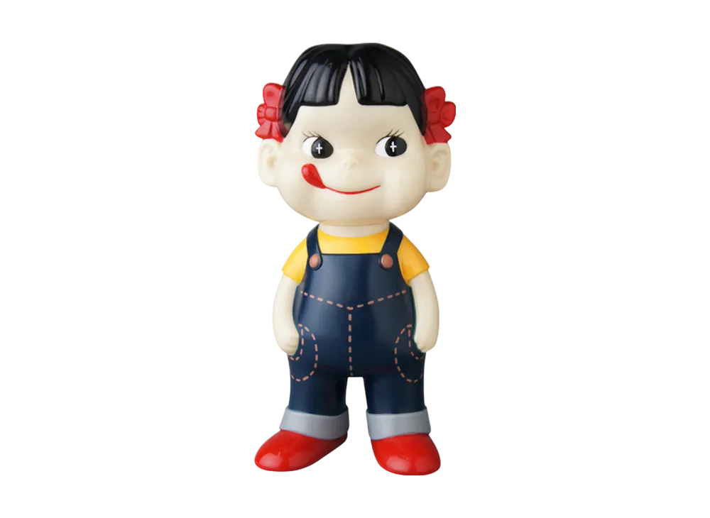 MEDICOMTOY 不二家ソフビコレクションペコちゃん 未開封 新品未開封】 不二家ソフビコレクション ペコちゃん ロングまつ毛