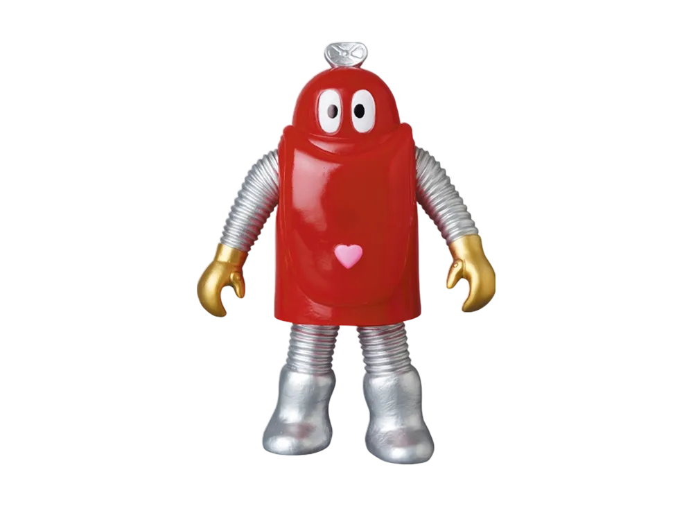 MEDICOM TOY "Toei Retro Sofvi Collection M" -Ganbare!! Robocon- Robocon (Clear Red) Middle Size