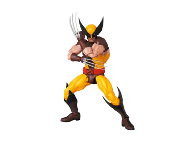 MEDICOM TOY "MAFEX No.138" -X-MEN- Wolverine (Brown Comic Ver.)