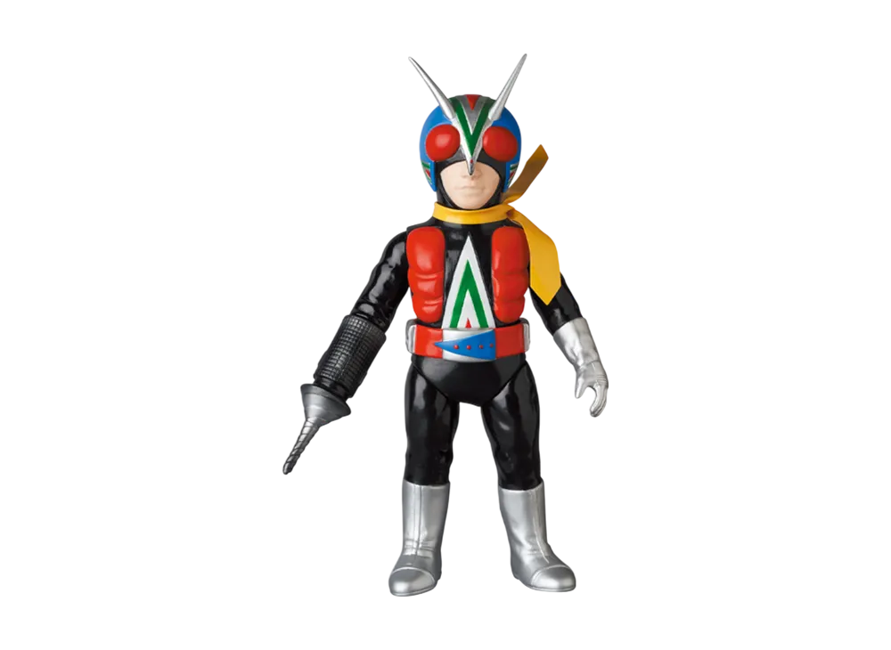 MEDICOM TOY "Toei Retro Sofvi Collection" -Kamen Rider V3- Riderman (Drill Arm)