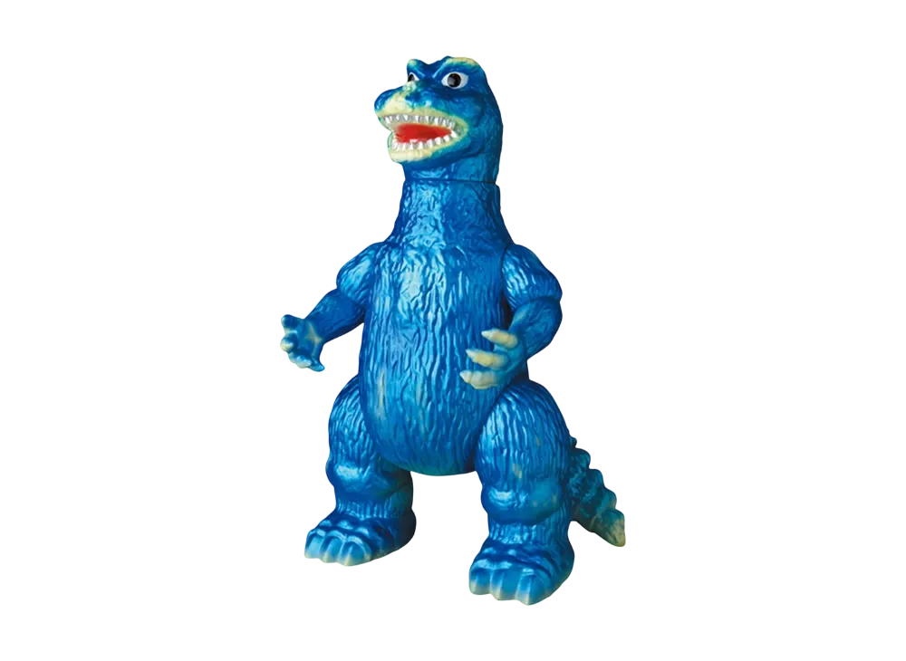 MEDICOM TOY / Sofvi Life "GODZILLA VINYL WARS EX" Giant Pretty Godzilla (Metallic Blue)