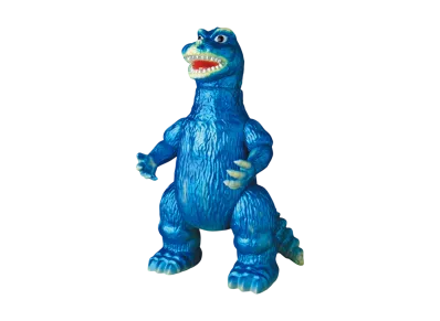 MEDICOM TOY / Sofvi Life "GODZILLA VINYL WARS EX" Giant Pretty Godzilla (Metallic Blue)