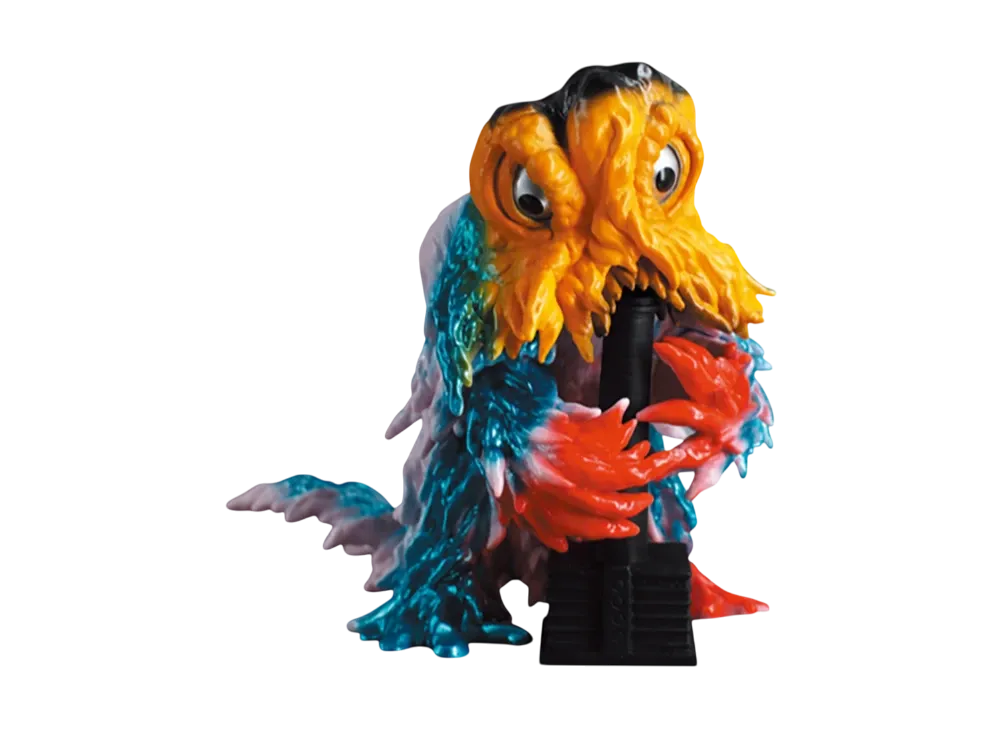 MEDICOM TOY / CCP "GODZILLA VINYL WARS EX" Hedorah (Landing Period: Psychedelic Color)