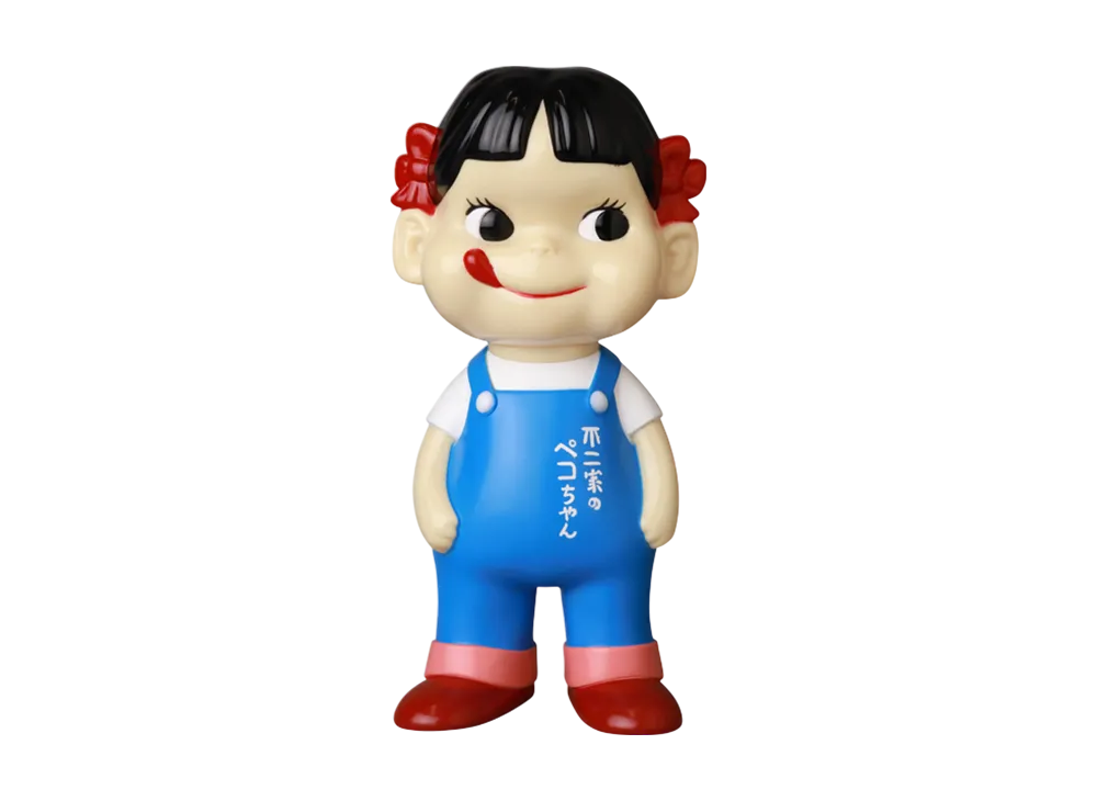 MEDICOM TOY "Fujiya Sofvi Collection" Peko-Chan (The Overall Girl)