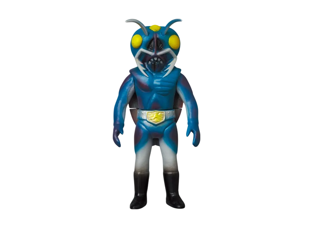 MEDICOM TOY "Toei Retro Sofvi Collection M" -Masked Rider- Giler Cricket (Medium Size)