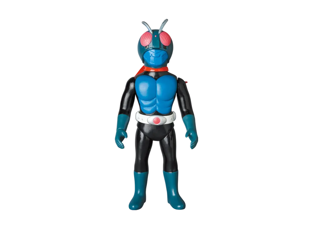 MEDICOM TOY "Toei Retro Sofvi Collection" -Masked Rider- Original Version Kamen Rider (Record Jacket Color/Mask Removable Specification)