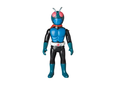 MEDICOM TOY "Toei Retro Sofvi Collection" -Masked Rider- Original Version Kamen Rider (Record Jacket Color/Mask Removable Specification)