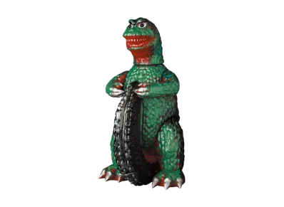 MEDICOM TOY / Anrakuansaku "GODZILLA VINYL WARS EX" Godzilla 1971 (Guignol Version) 2Nd