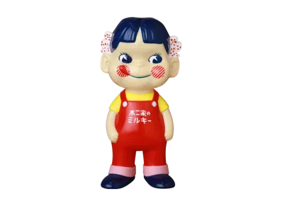 MEDICOM TOY "Fujiya Sofvi Collection" Enamel Signboard Peko-Chan