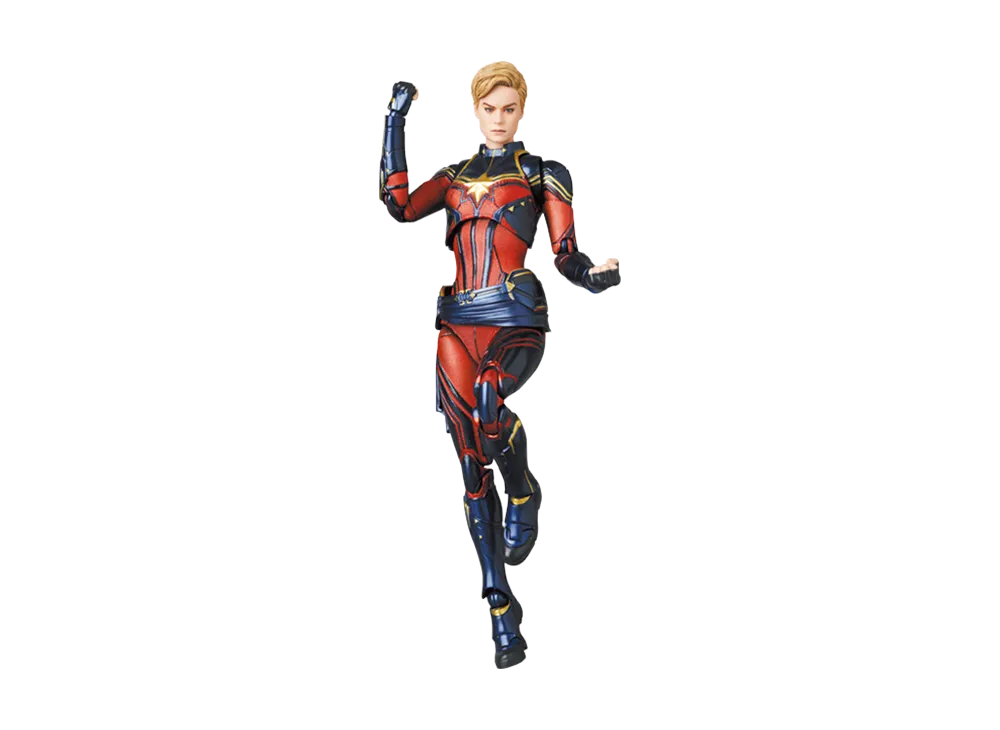 MEDICOM TOY "MAFEX No.163" -Avengers: Endgame- Captain Marvel(Endgame Ver.)
