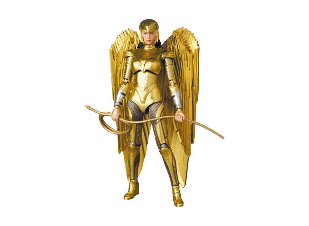 MEDICOM TOY "MAFEX No.148" -WONDER WOMAN 84- Wonder Woman Golden Armor Ver.