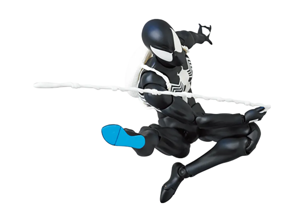 MEDICOM TOY "MAFEX No.147" -SPIDER-MAN- Spider-Man Black Costume (Comic Ver.)