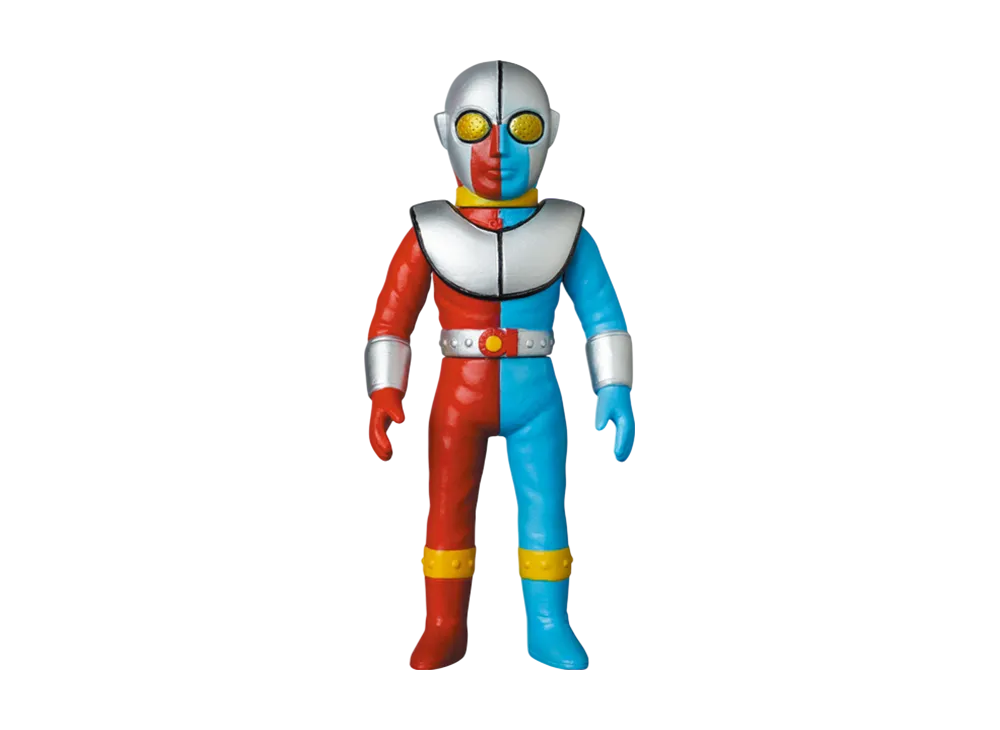 東映レトロソフビコレクション メディコムトイ キカイダー アカ地雷