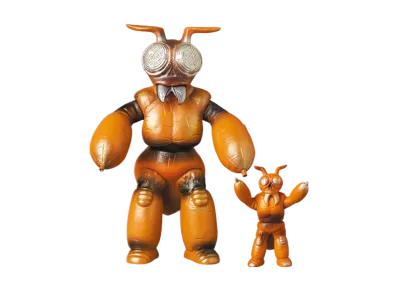 MEDICOM TOY "Toei Retro Sofvi Collection" -Android Kikaider- Orange Ant (New Color + Mini Soft Vinyl)