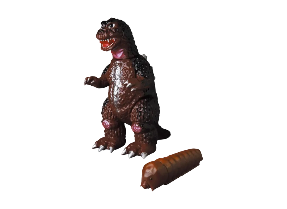 MEDICOM TOY / Anrakuansaku "GODZILLA VINYL WARS EX" Godzilla & Mothra'S Larva (Mothra Vs. Godzilla Version) (2Nd)