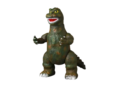 MEDICOM TOY / Sofvi Life "GODZILLA VINYL WARS EX" Soft Vinyl Life Giant Pretty Godzilla New Color