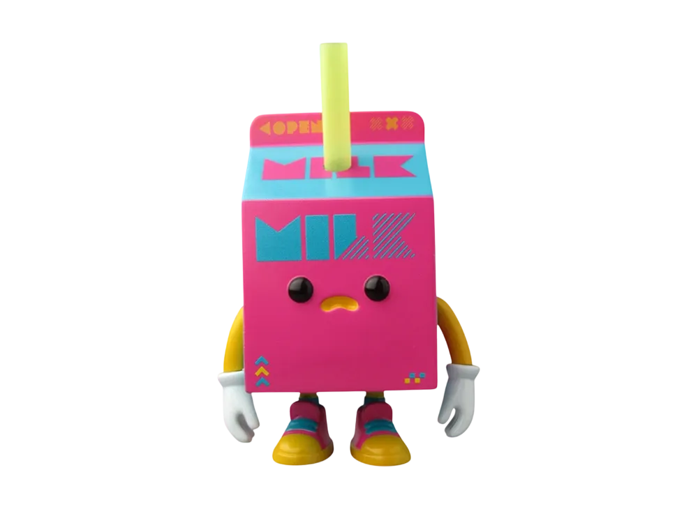 MEDICOM TOY / MUUKTOY Juice Box Boy Milk Pack 1/6 Plan Collaboration Color