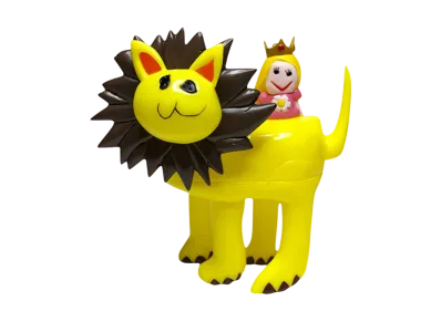 MEDICOM TOY / Shishimaru Momo Magical Pot/Princess And The Lion (Main Visual Color 1/6 Edition)
