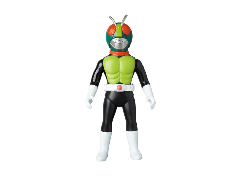 MEDICOM TOY "Toei Retro Sofvi Collection" -Masked Rider- Original Version Kamen Rider (Cover Color, Mask Removed)