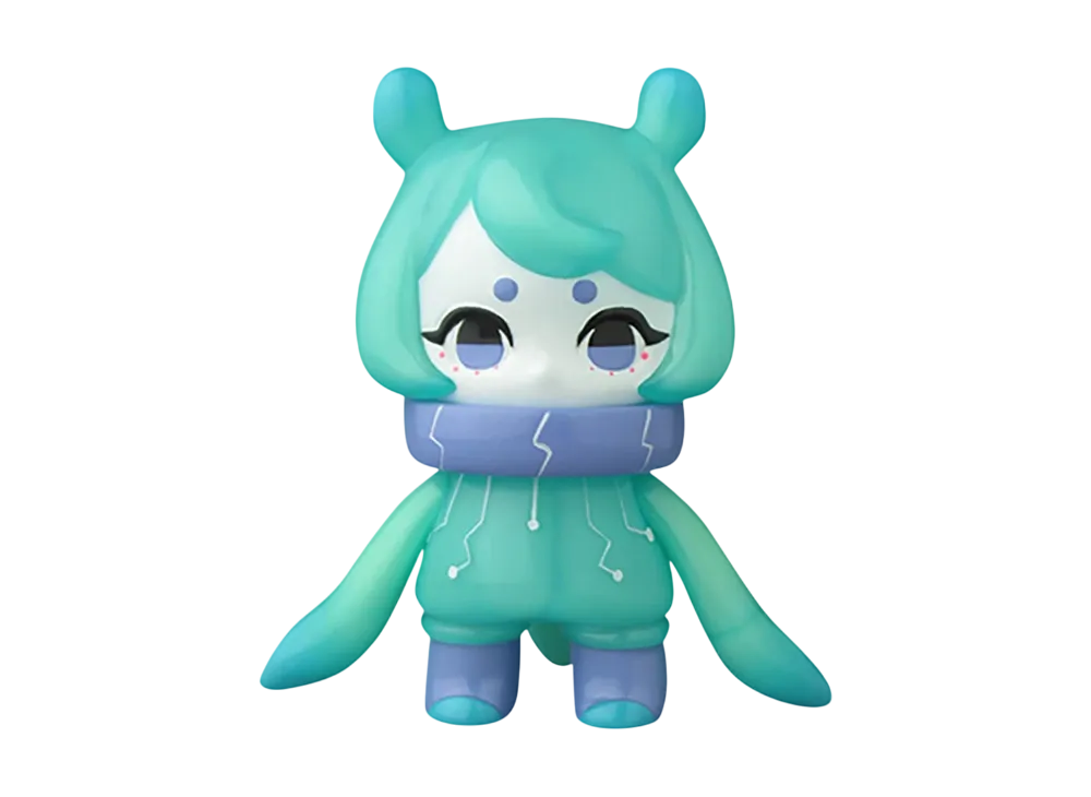 MEDICOM TOY / HAKURO Ocean Exploration Robot Denshitaco 3 Sea Ghost Color