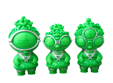 MEDICOM TOY / SCIENCE PATROL 3-Piece Set Of Light Shields (Project 1/6 Limited)