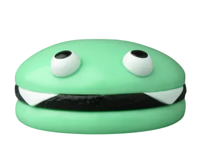 MEDICOM TOY / SCIENCE PATROL Cranston (Mint Chocolate Burger)