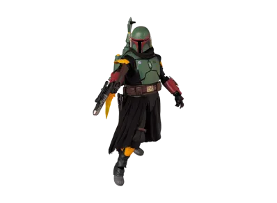 MEDICOM TOY "MAFEX No.201" -THE MANDALORIAN- Boba Fett (Recovered Armor)