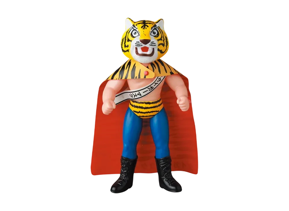 MEDICOM TOY Sofvi Tiger Mask (Early Model Yellow 1St)