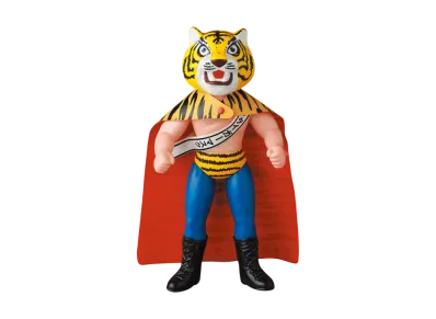 MEDICOM TOY Sofvi Tiger Mask (Early Model Yellow 1St)