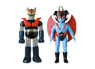 MEDICOM TOY -Devilman Mazinger Z 50th ANNIVERSARY- Sofvi Mazinger Z Vs. Devilman Set