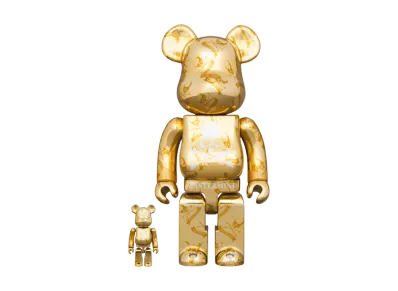 MEDICOM TOY "BEARBRICK" MASTERMIND WORLD 100% & 400%