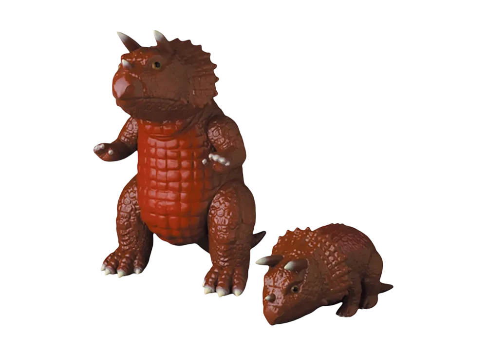 MEDICOM TOY / Anrakuansaku Ibonceratops Family And Child